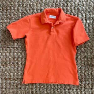 Luxire Men’s Custom Orange Polo Shirt Heavyweight Terry Cotton M Bespoke